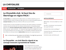 Tablet Screenshot of lachrysalide.fr